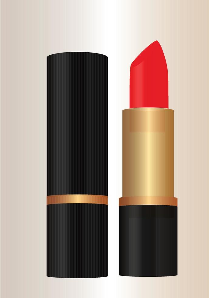 Lippenstift, Kosmetik, Make-up-Vektor vektor