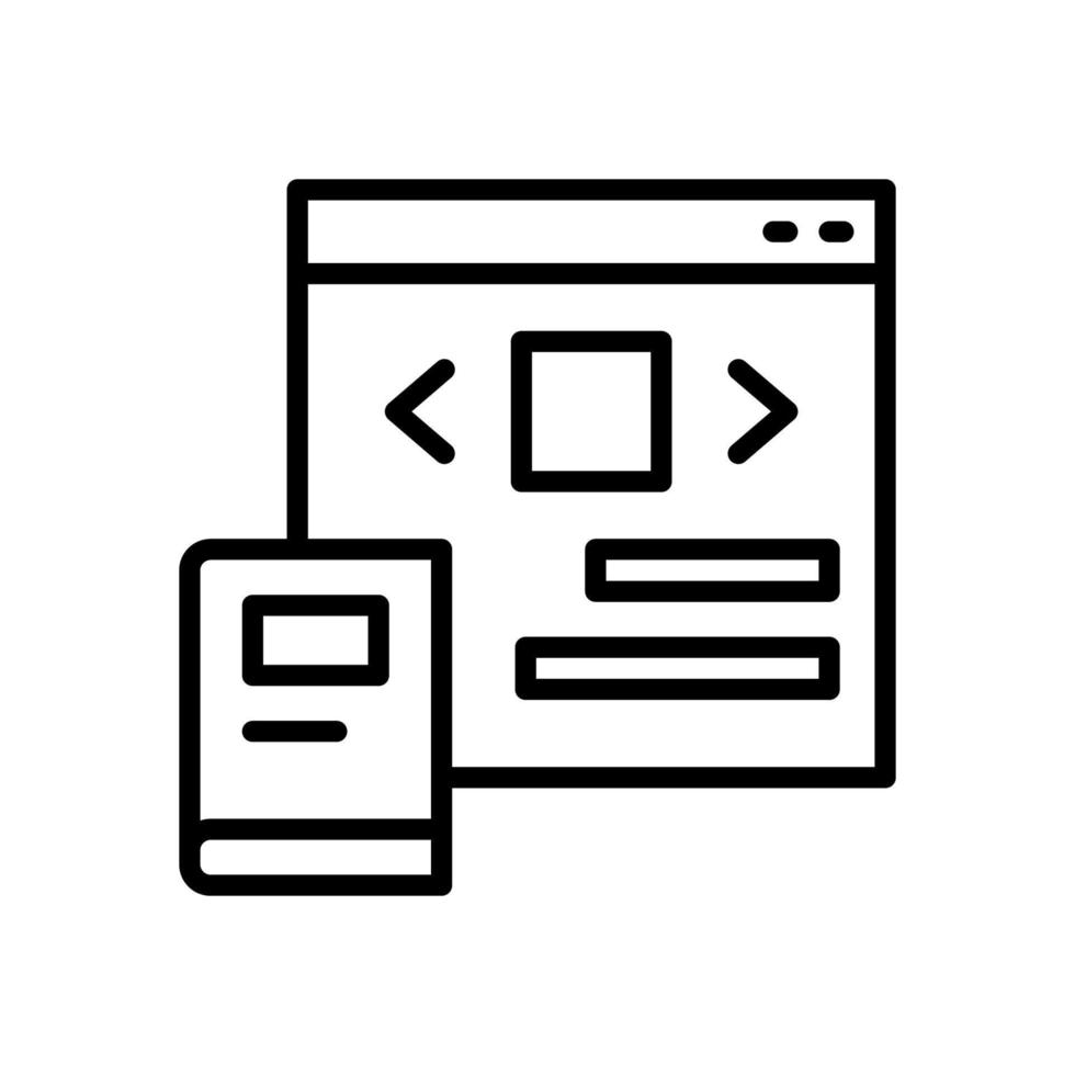 Online-Buchhandlungssymbol für Ihre Website, Ihr Handy, Ihre Präsentation und Ihr Logo-Design. vektor