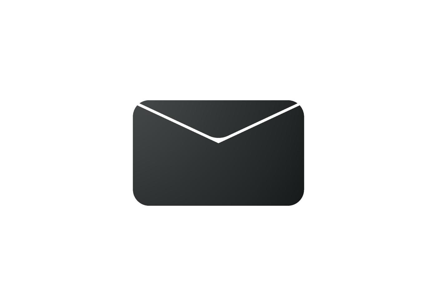 E-Mail-Icon-Vektor. E-Mail-Nachrichtensymbol-Symbolillustration für Grafikdesign. vektor