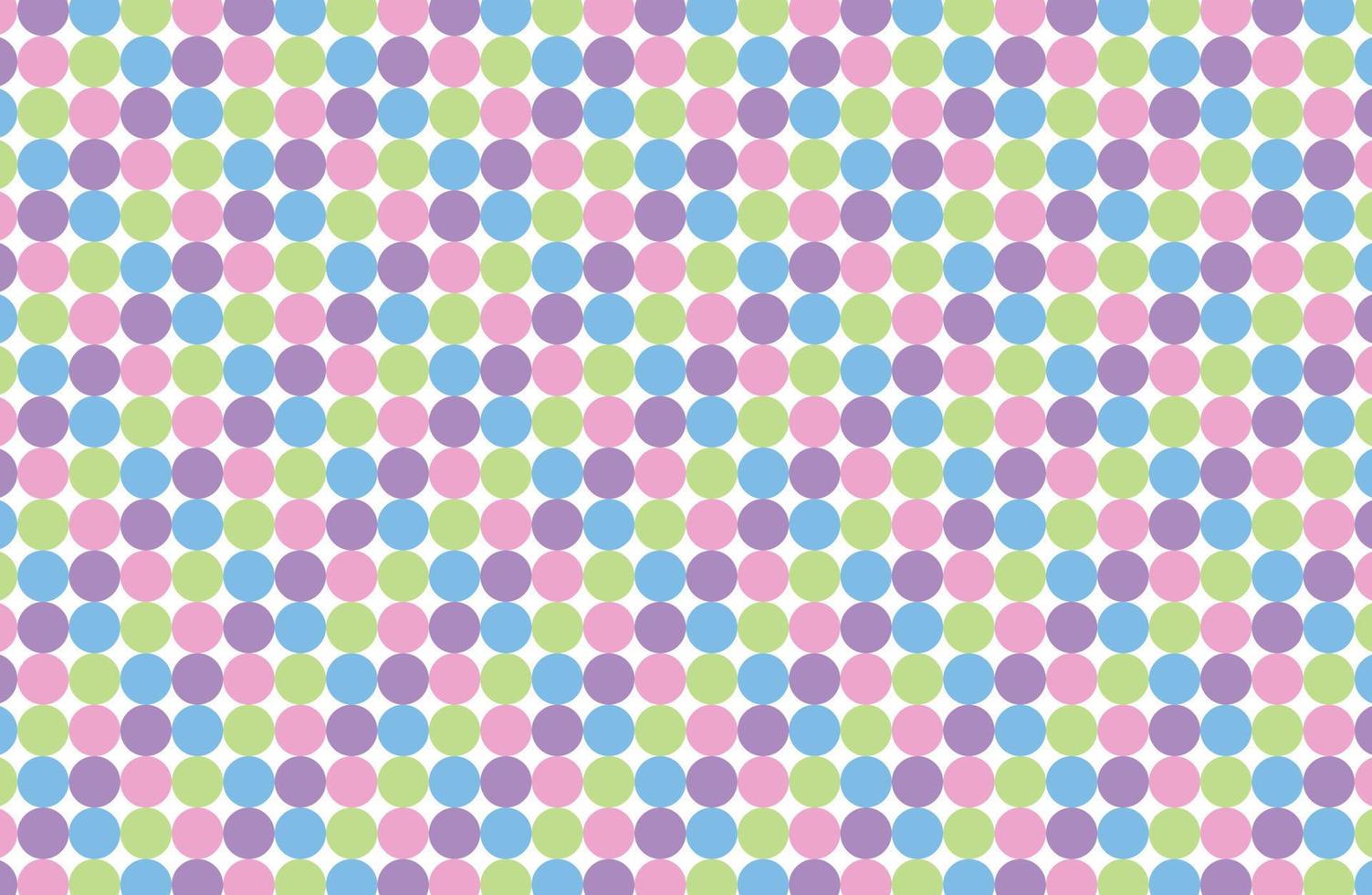 abstrakt polkadot pastell Färg bakgrund, den är mönster. vektor