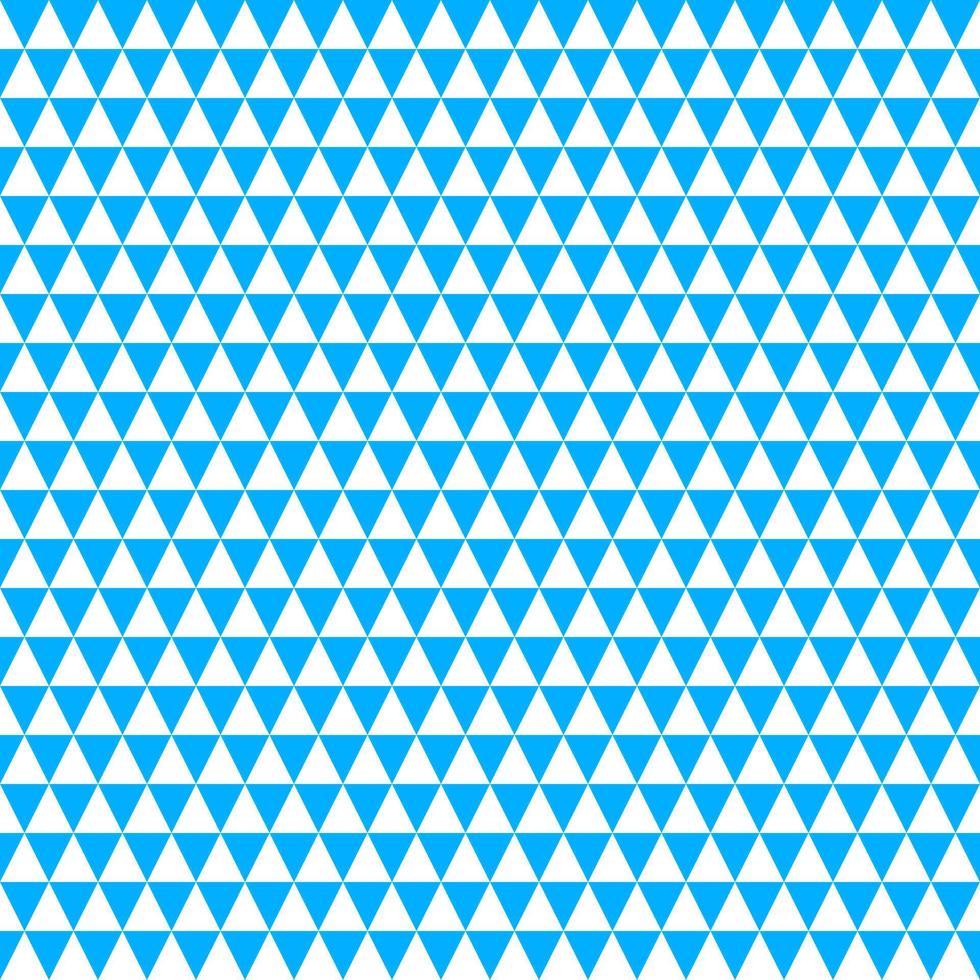 geometrisk triangel mönster på vit isolera. bakgrund mönster vektor
