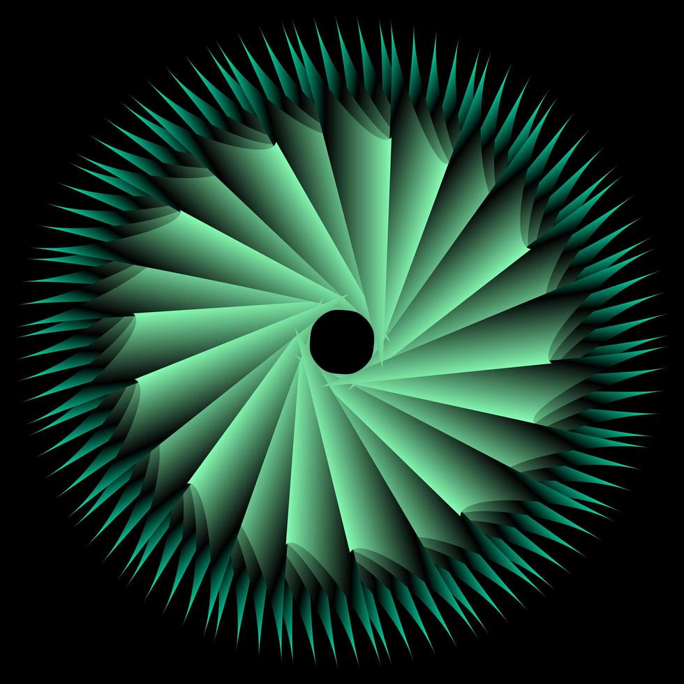 tosca spirograph kreisverzierung vektor