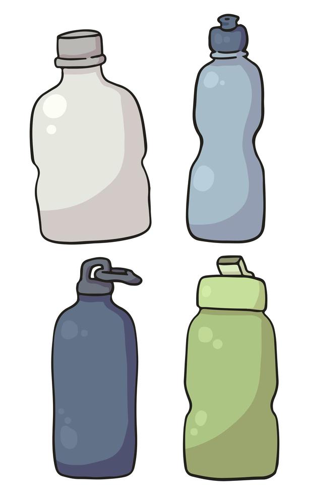 Flasche Cartoon Vektor Design