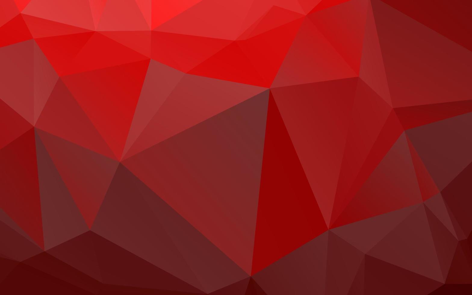 kostenloses Polygon-Design mit rotem Hintergrund vektor