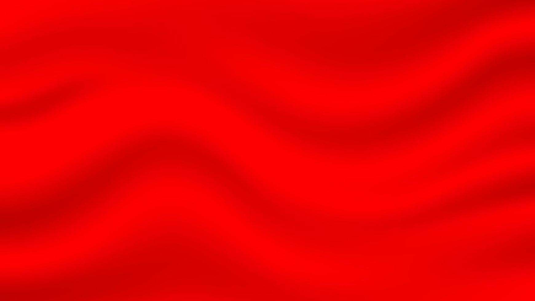 abstrakt röd silke tyg bakgrund med mjuk och slät strömma Vinka textur för lyx grafisk design vektor