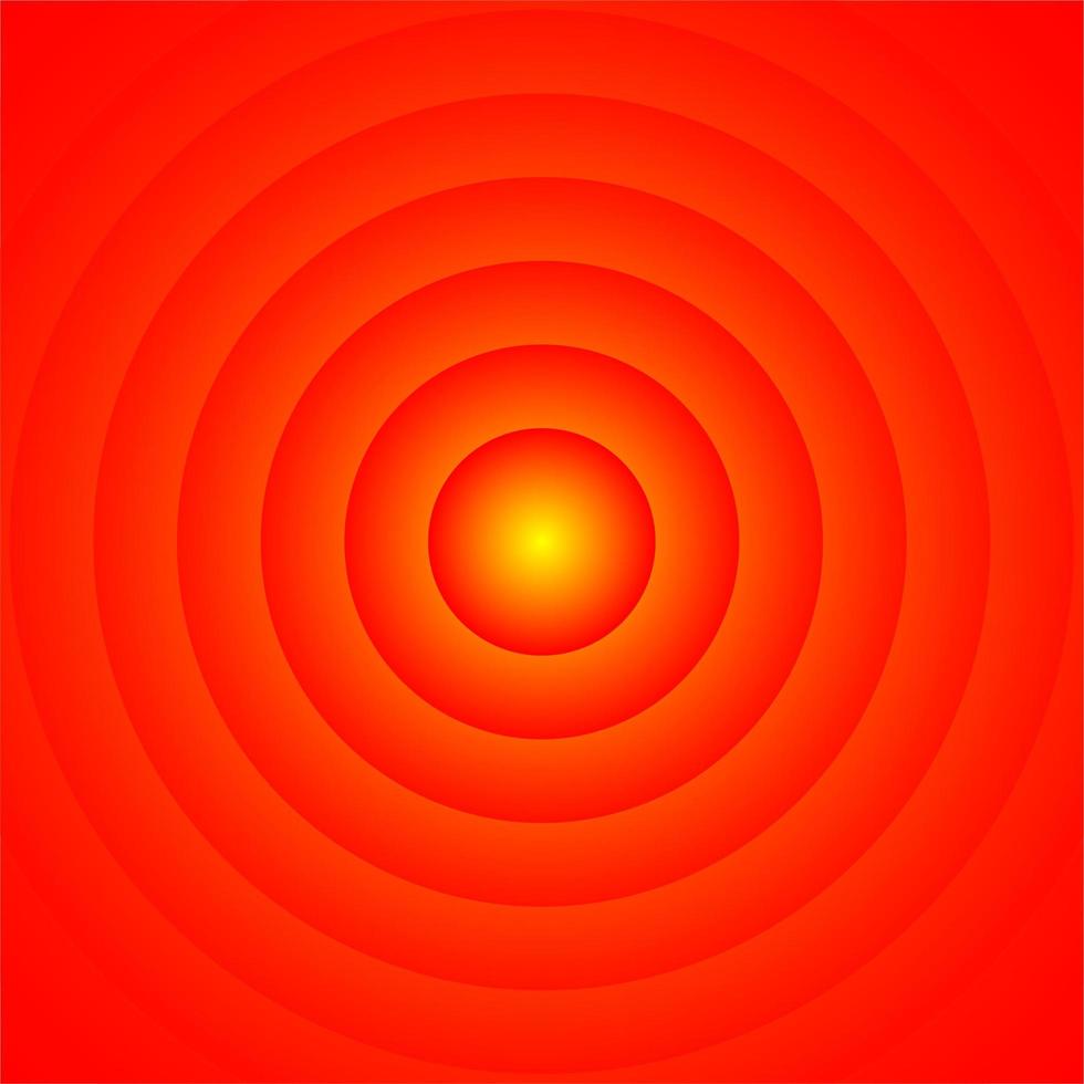 orange abstrakt cirkel illusion vektor