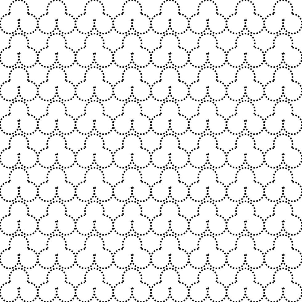 sömlöst geometriskt mönster, redigerbart geometriskt mönster för bakgrunder. vektor