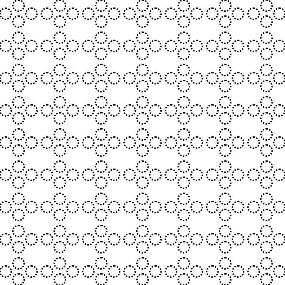 sömlöst geometriskt mönster, redigerbart geometriskt mönster för bakgrunder. vektor