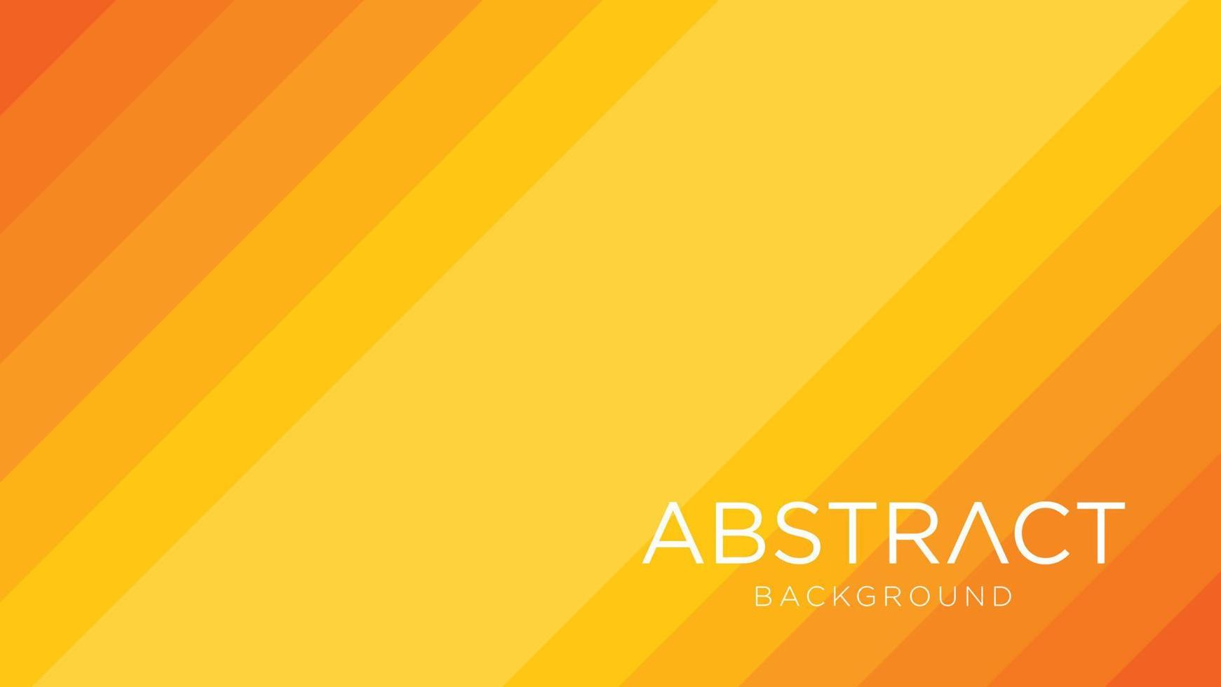orange Linie bunter abstrakter geometrischer Designhintergrund. Designvektor für orangefarbenen Hintergrund. vektor