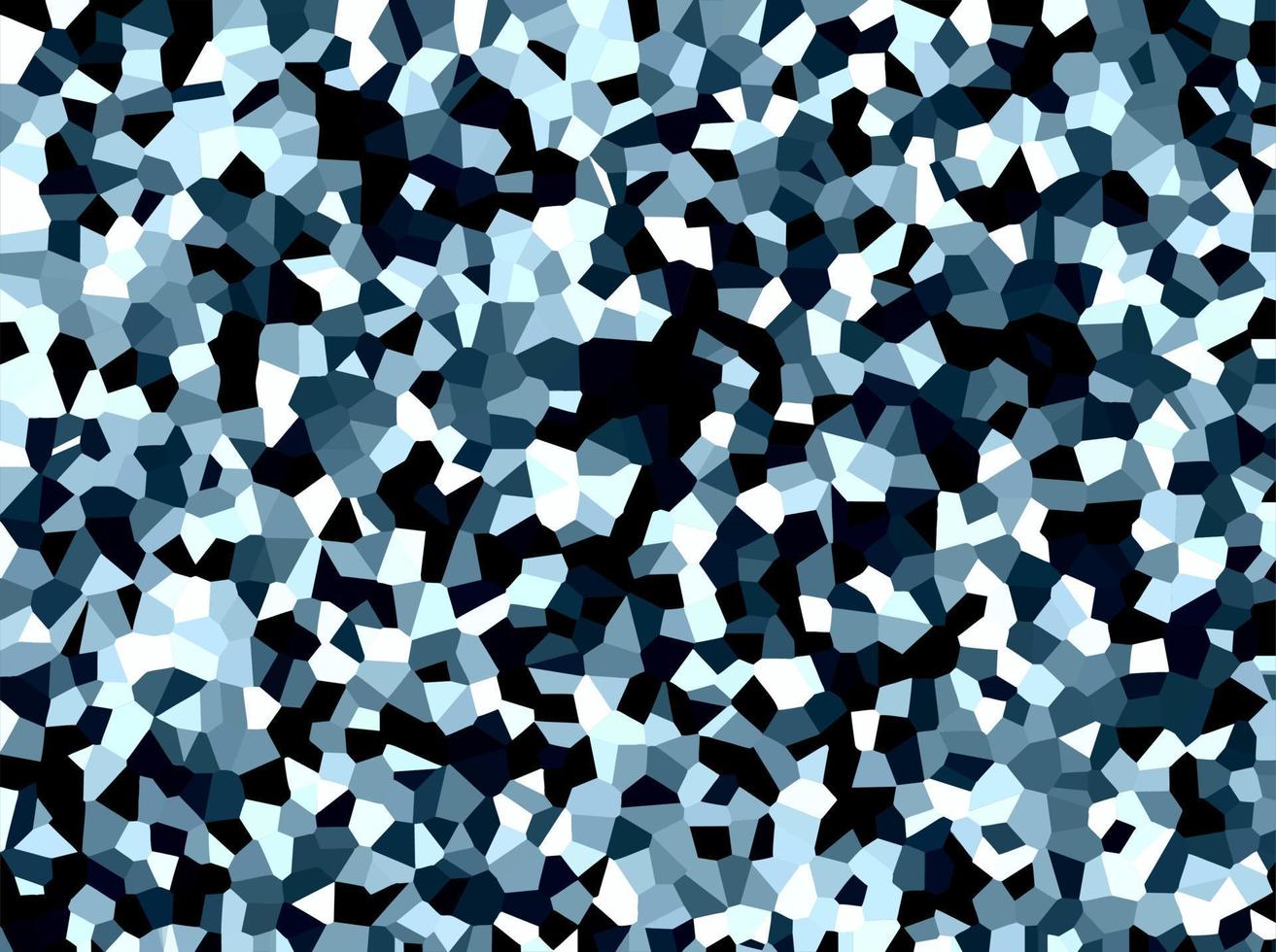 kaltblaues abstraktes Verzerrungshintergrunddesign. moderne gebrochene Pixeltapete. vektor