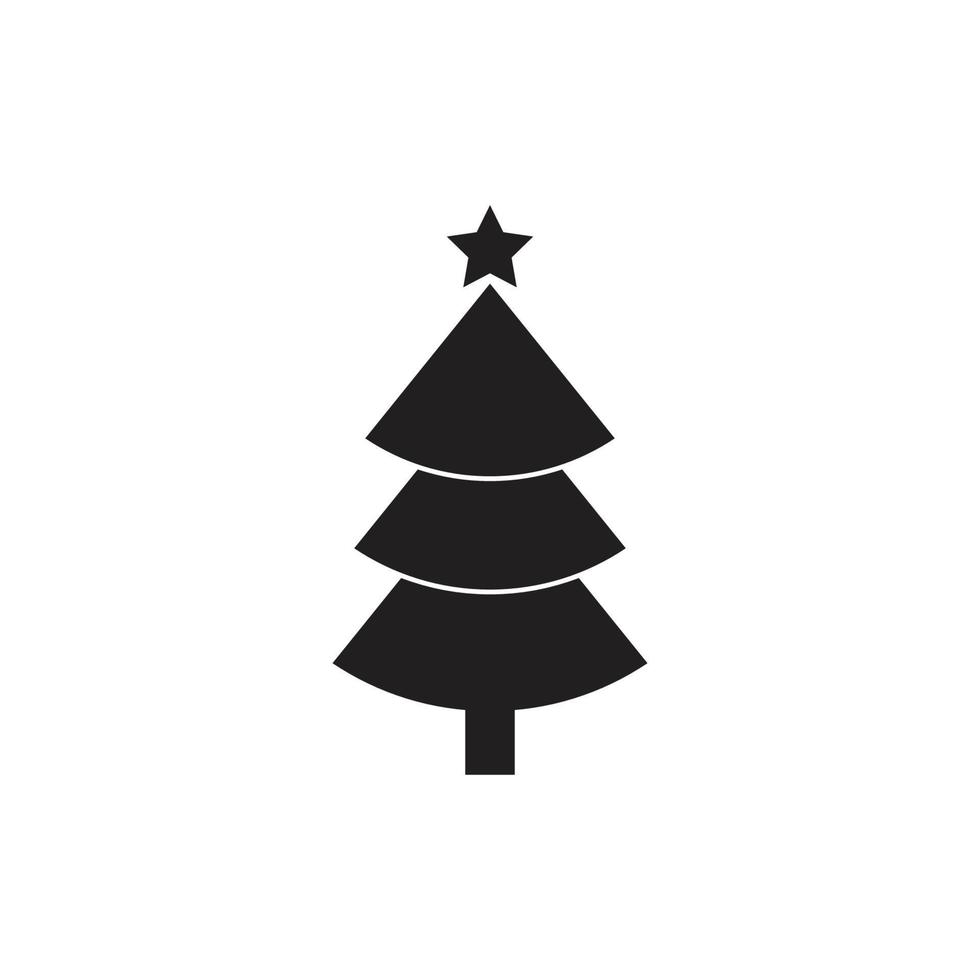 Baum-Weihnachts-Symbol vektor
