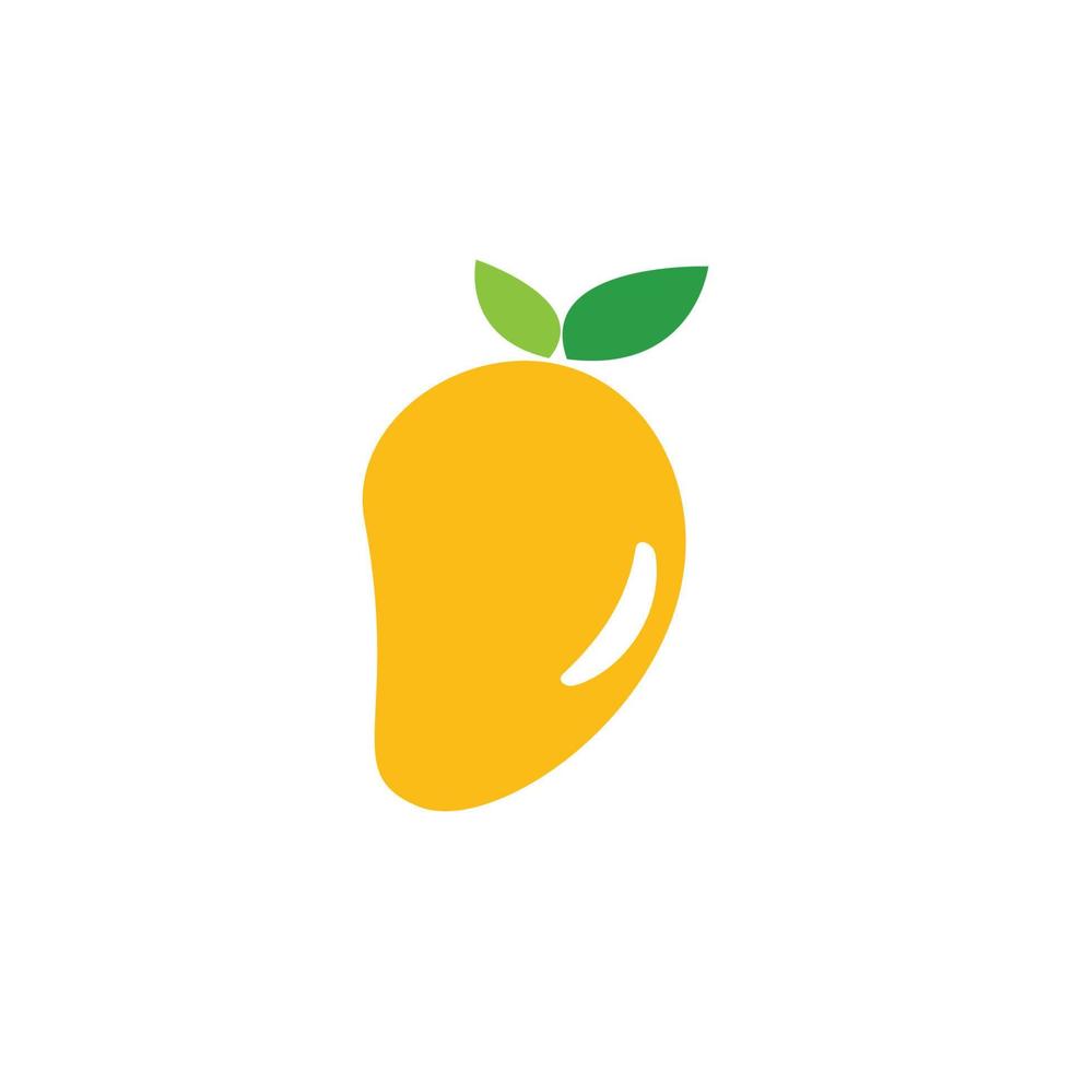 mango frukt söt vektor