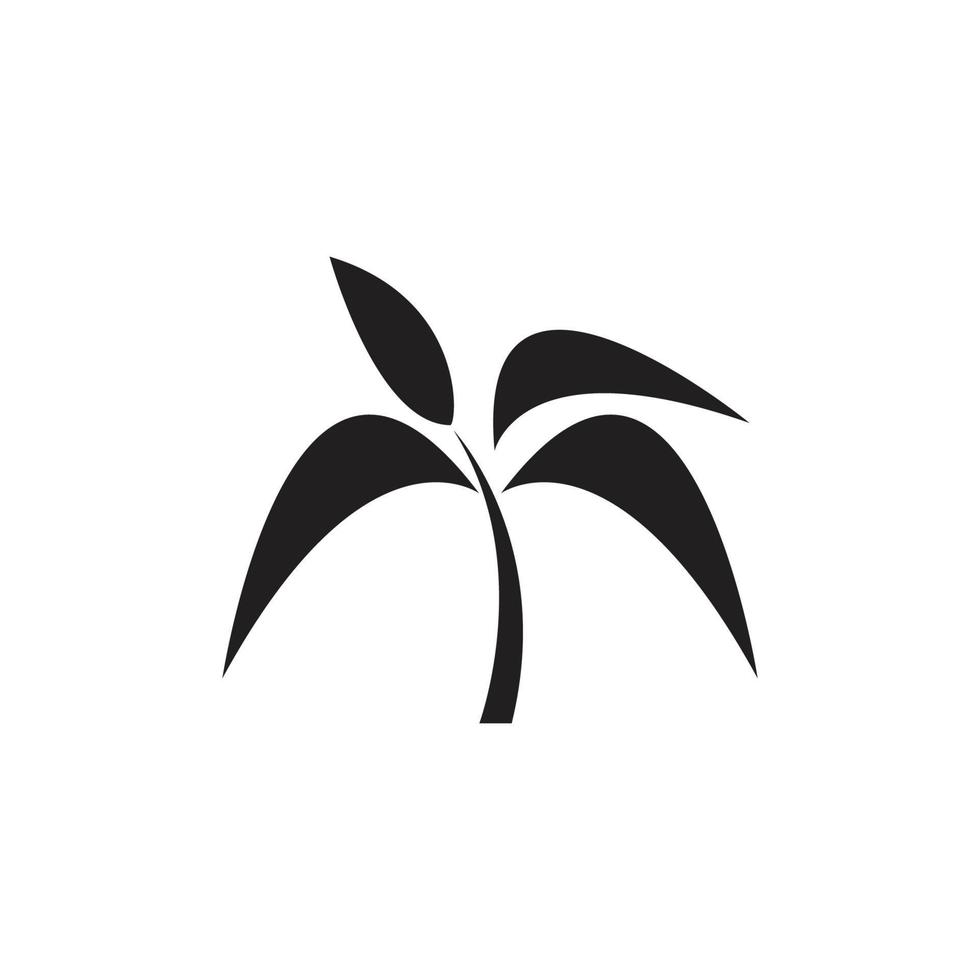 blad logotyp ekologi natur vektor
