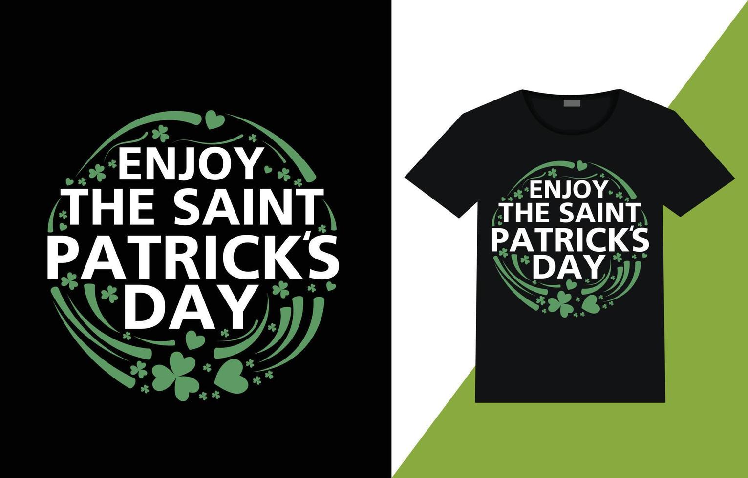 vektor st Patricks dag t-shirt design