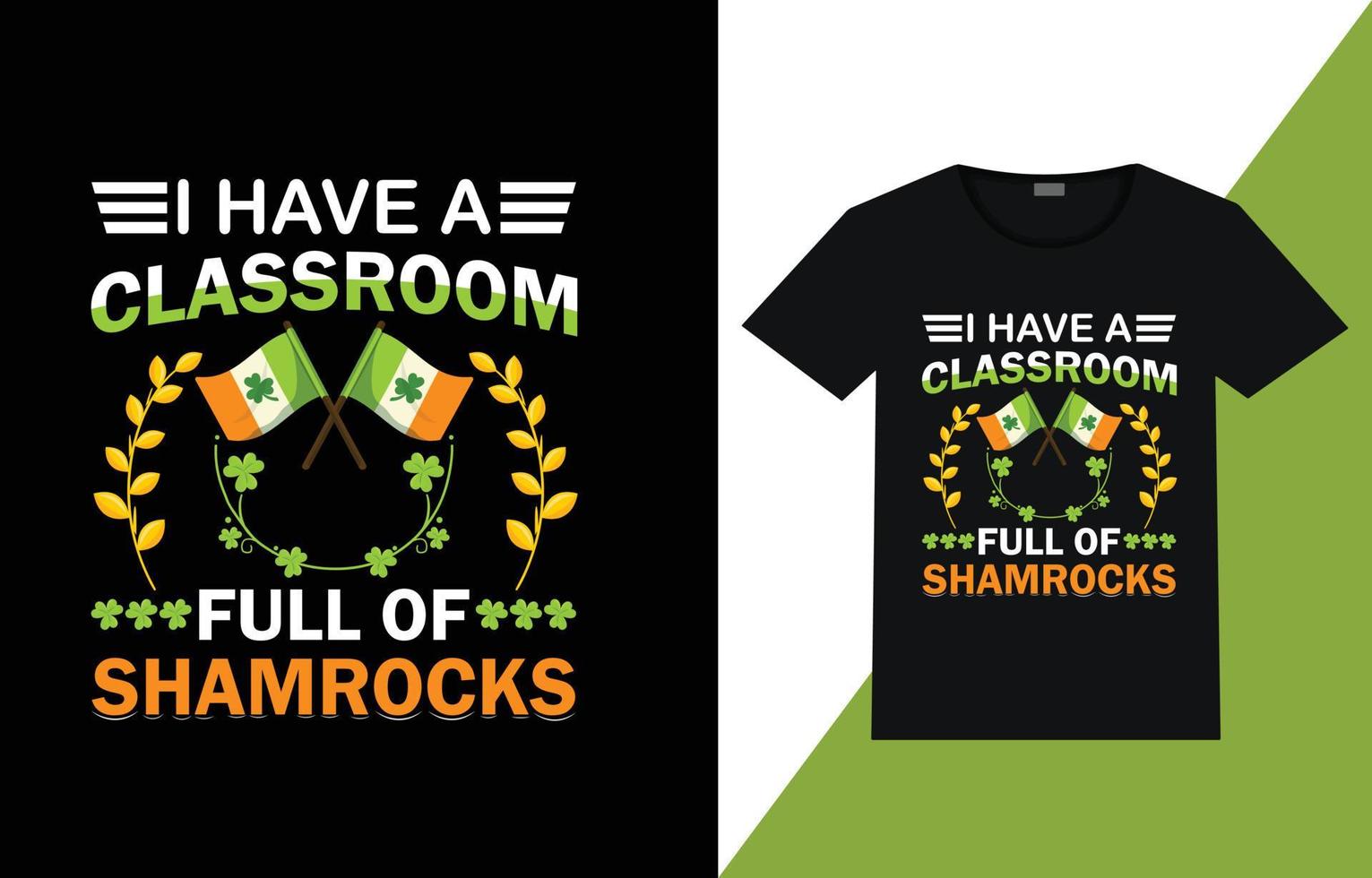 vektor st Patricks dag t-shirt design