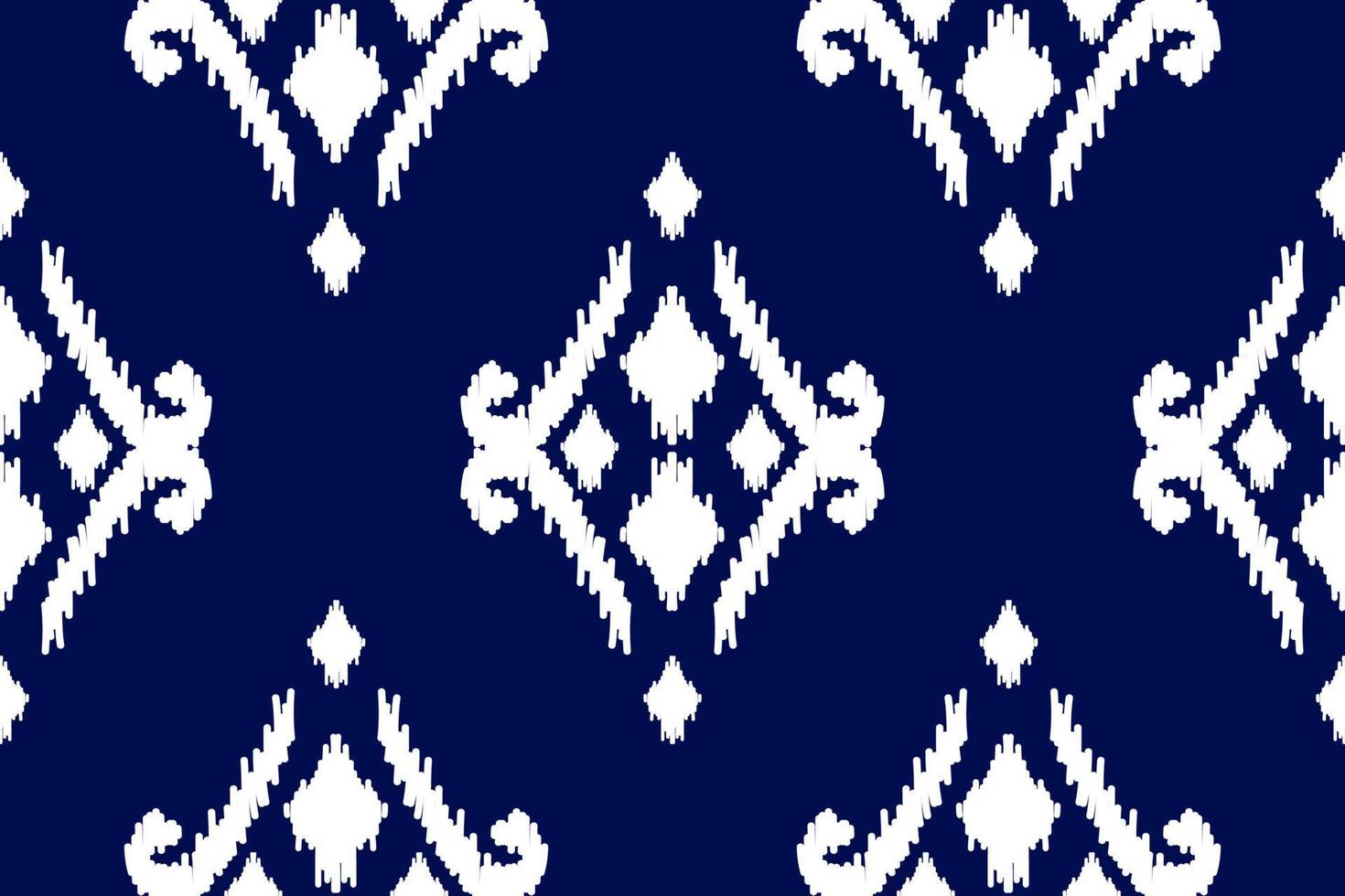 tyg ikat mönster konst. geometrisk etnisk sömlös mönster traditionell. amerikansk, mexikansk stil. vektor