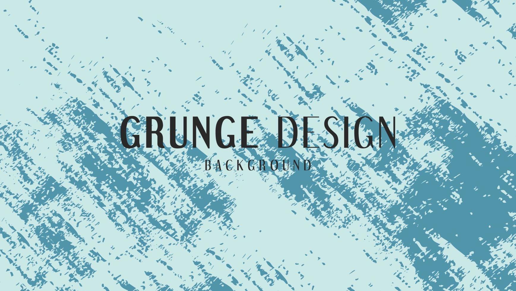 abstrakt blå måla grunge bakgrund textur design vektor