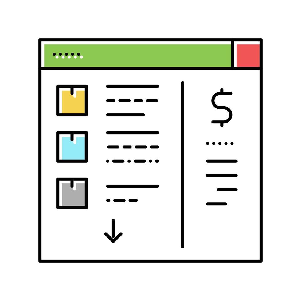 braucht Erkennungsfarbe Symbol Vektor Illustration