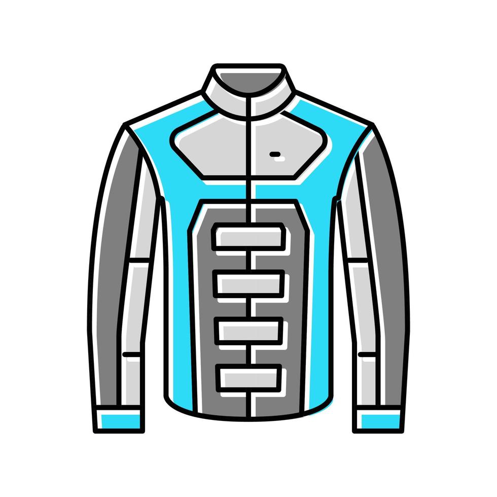 jacke motorrad farbe symbol vektor illustration