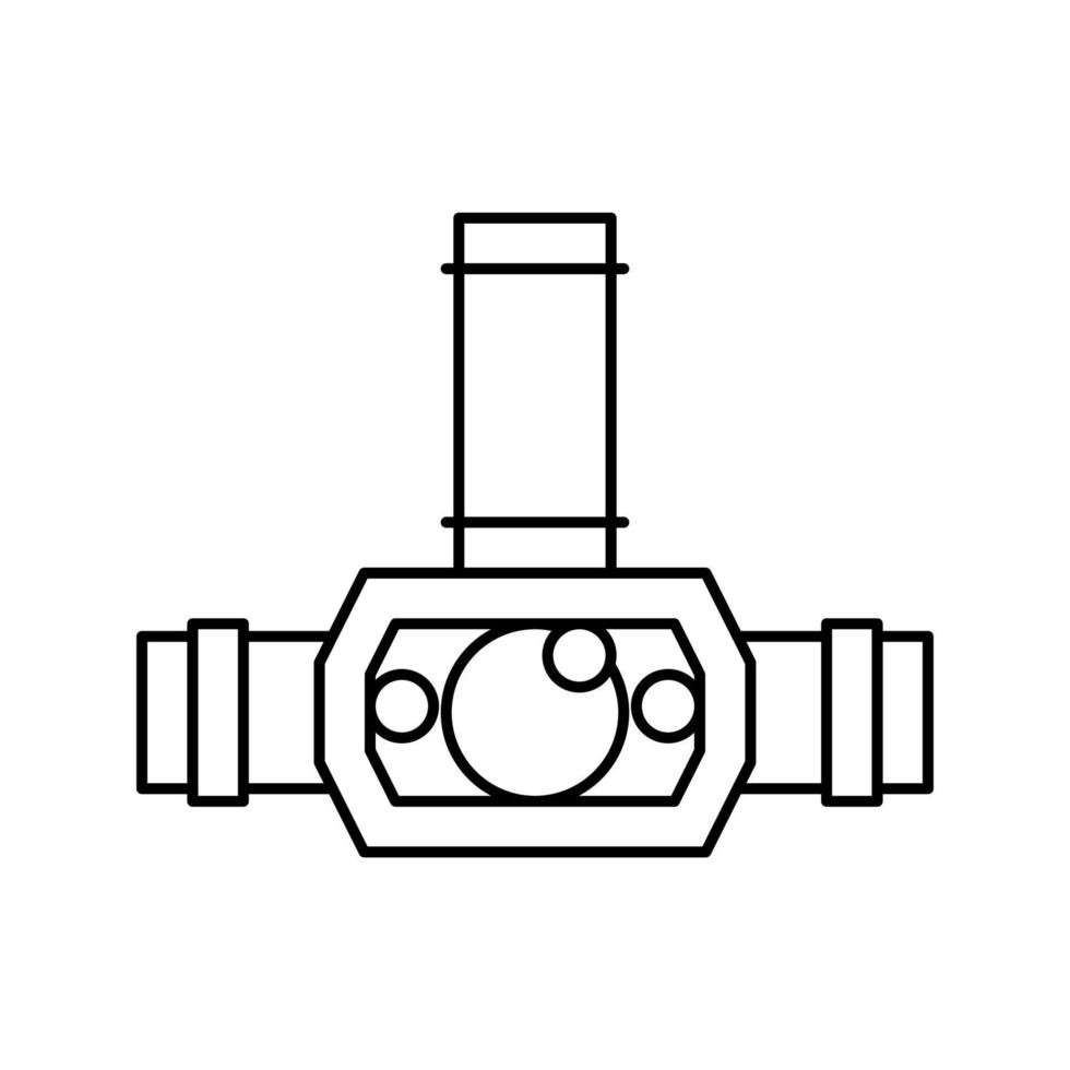 pannlampa belysning verktyg linje ikon vektorillustration vektor
