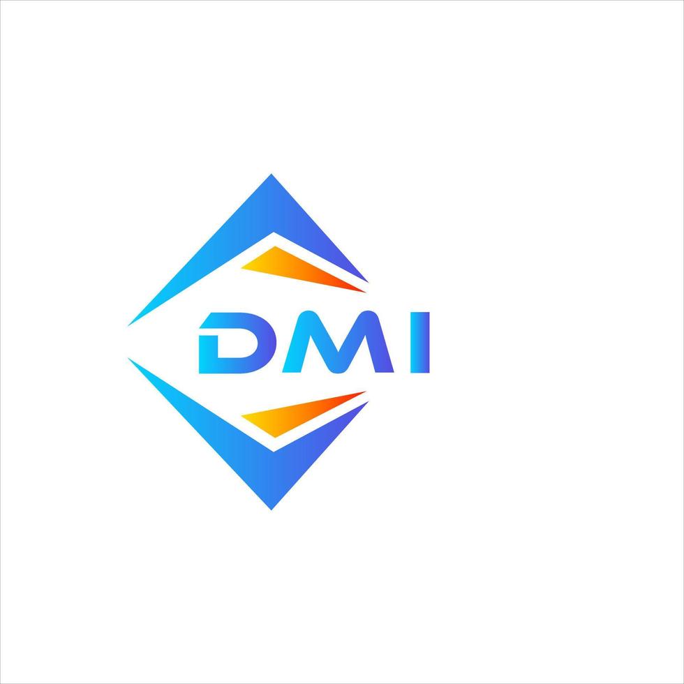 dmi abstrakt teknologi logotyp design på vit bakgrund. dmi kreativ initialer brev logotyp begrepp. vektor