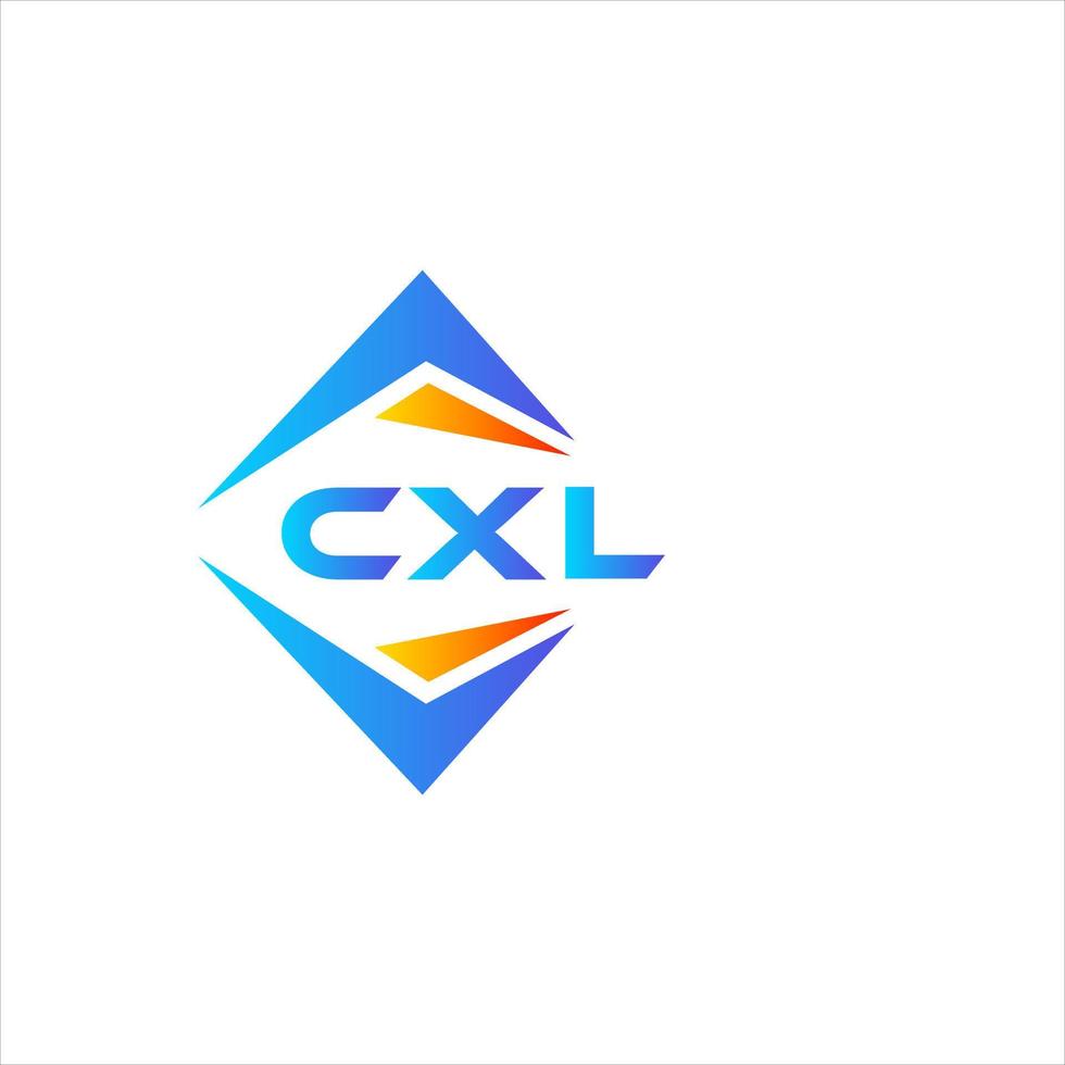 cxl abstrakt teknologi logotyp design på vit bakgrund. cxl kreativ initialer brev logotyp begrepp. vektor