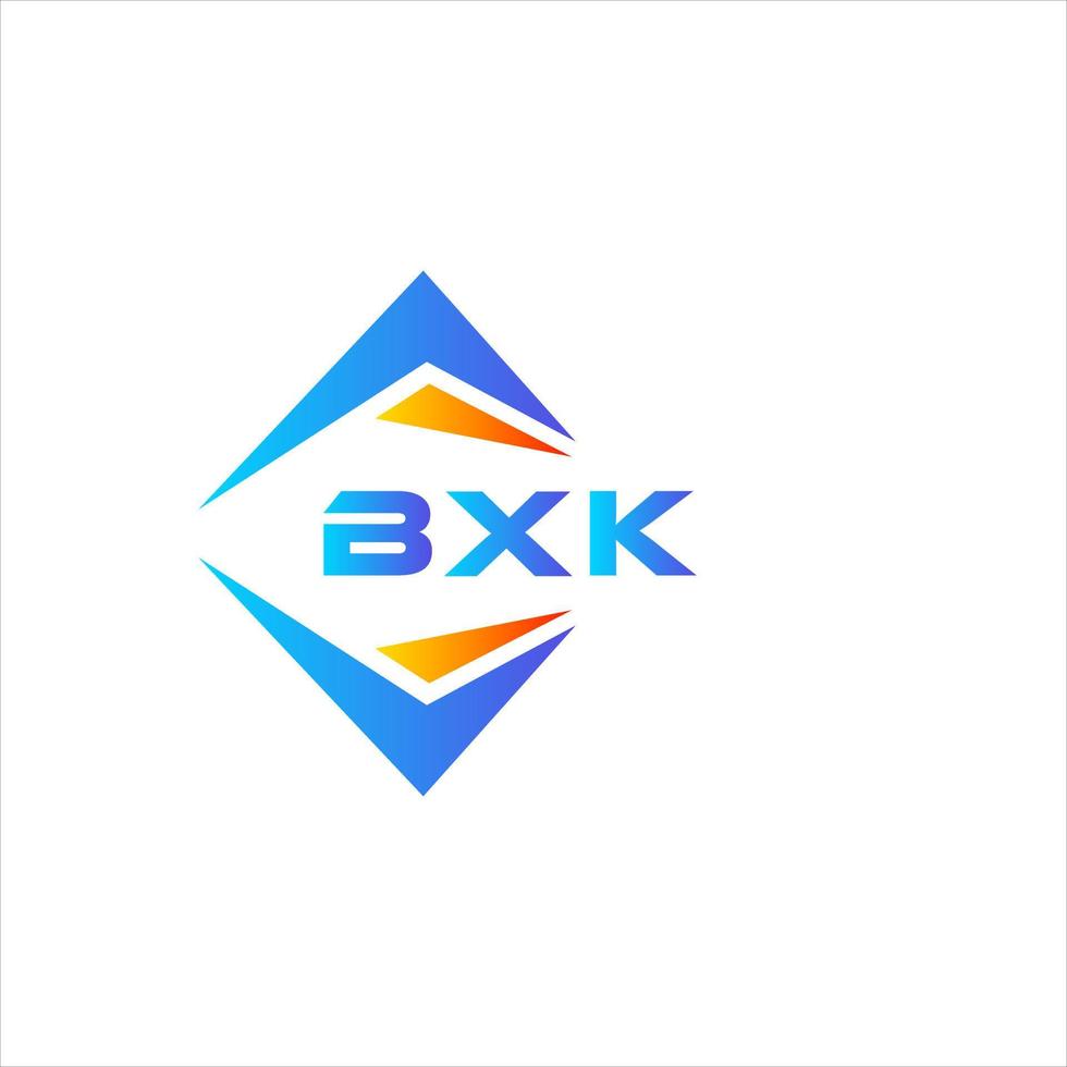 bxk abstrakt teknologi logotyp design på vit bakgrund. bxk kreativ initialer brev logotyp begrepp. vektor