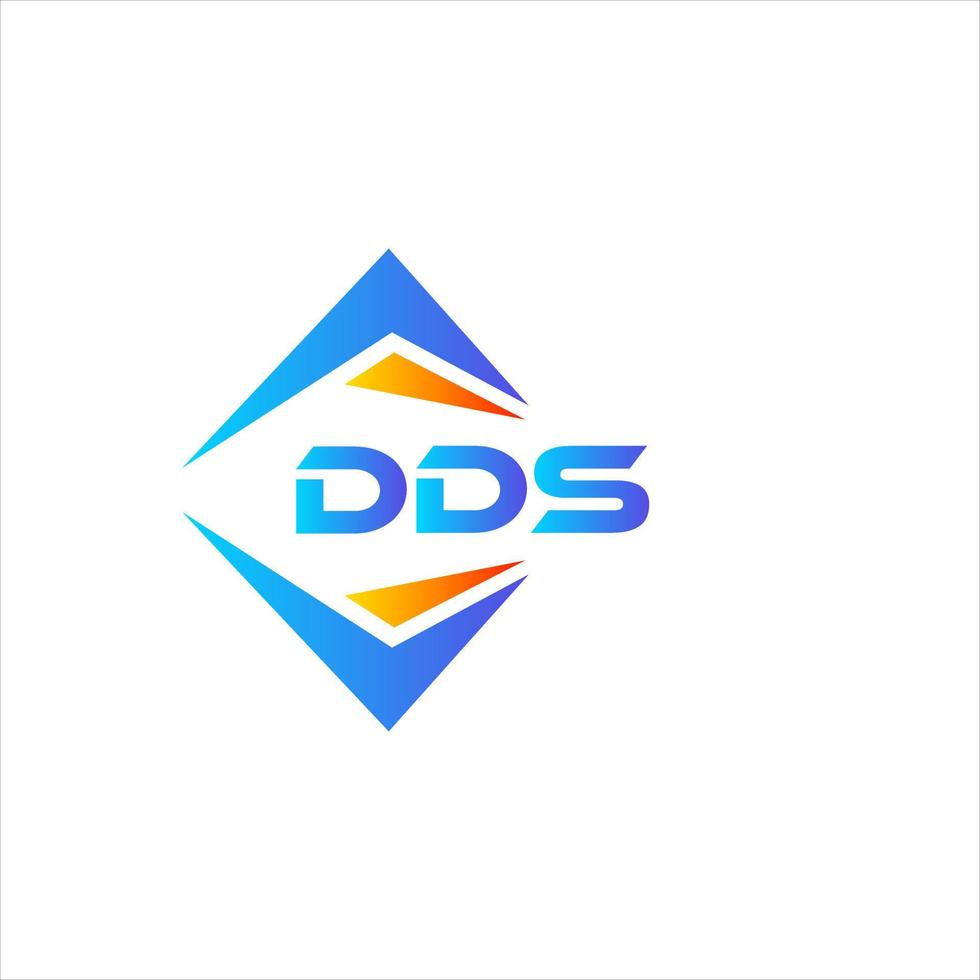 DDS abstraktes Technologie-Logo-Design auf weißem Hintergrund. dds kreatives Initialen-Buchstaben-Logo-Konzept. vektor