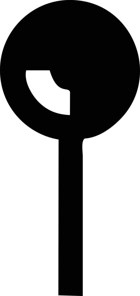 Ziel-Fokus-Symbol-Symbol-Vektorbild, Illustration des Erfolgsziel-Symbol-Konzepts vektor