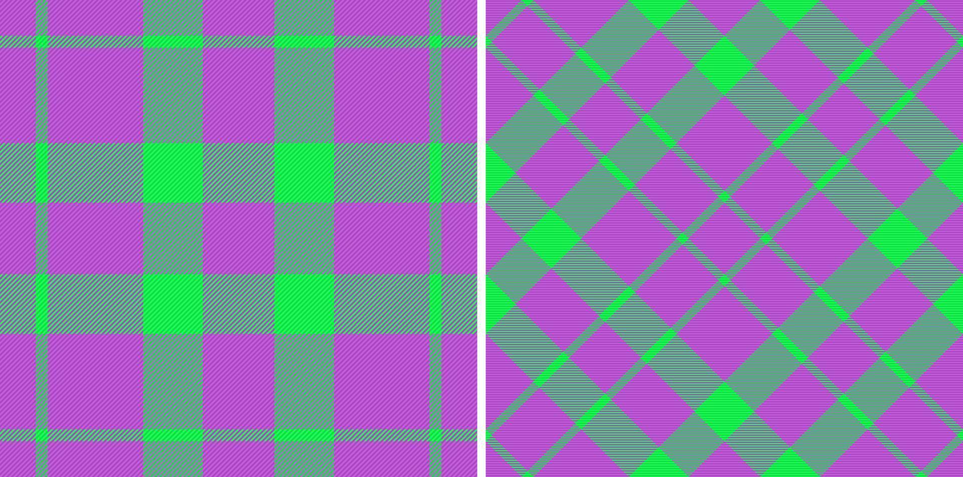 Muster nahtlos kariert. Tartan Textilhintergrund. Überprüfen Sie die Textur des Stoffvektors. vektor