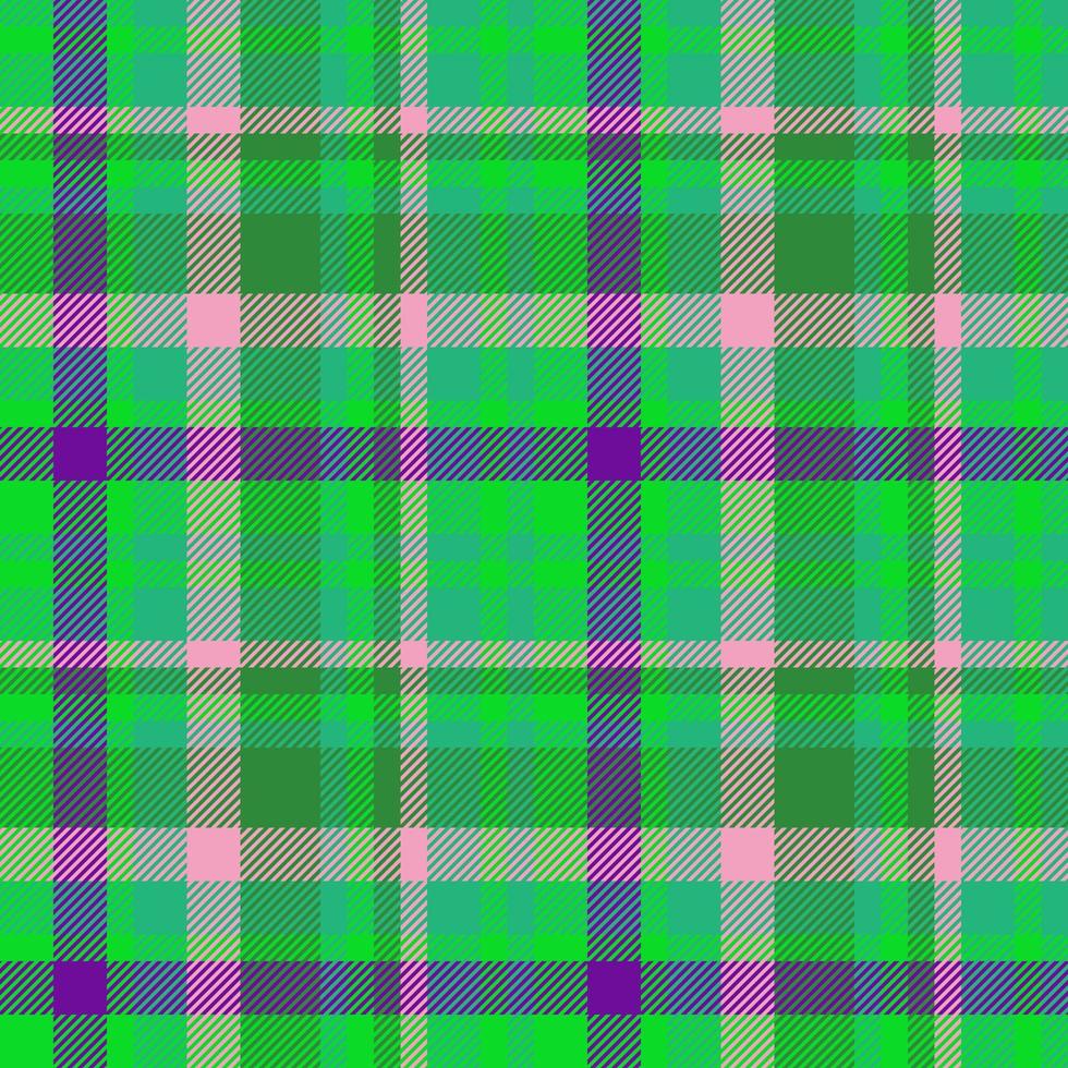 textil- tartan tyg. vektor textur kolla upp. bakgrund pläd mönster sömlös.