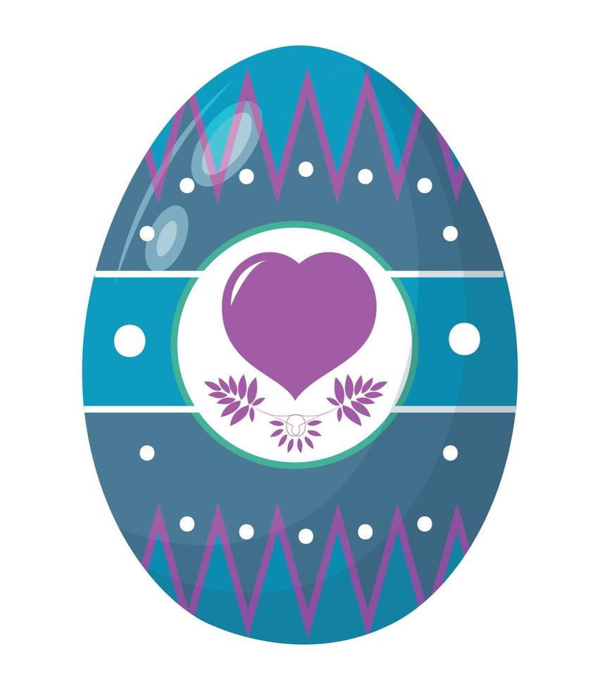 vektor illustration av påsk ägg
