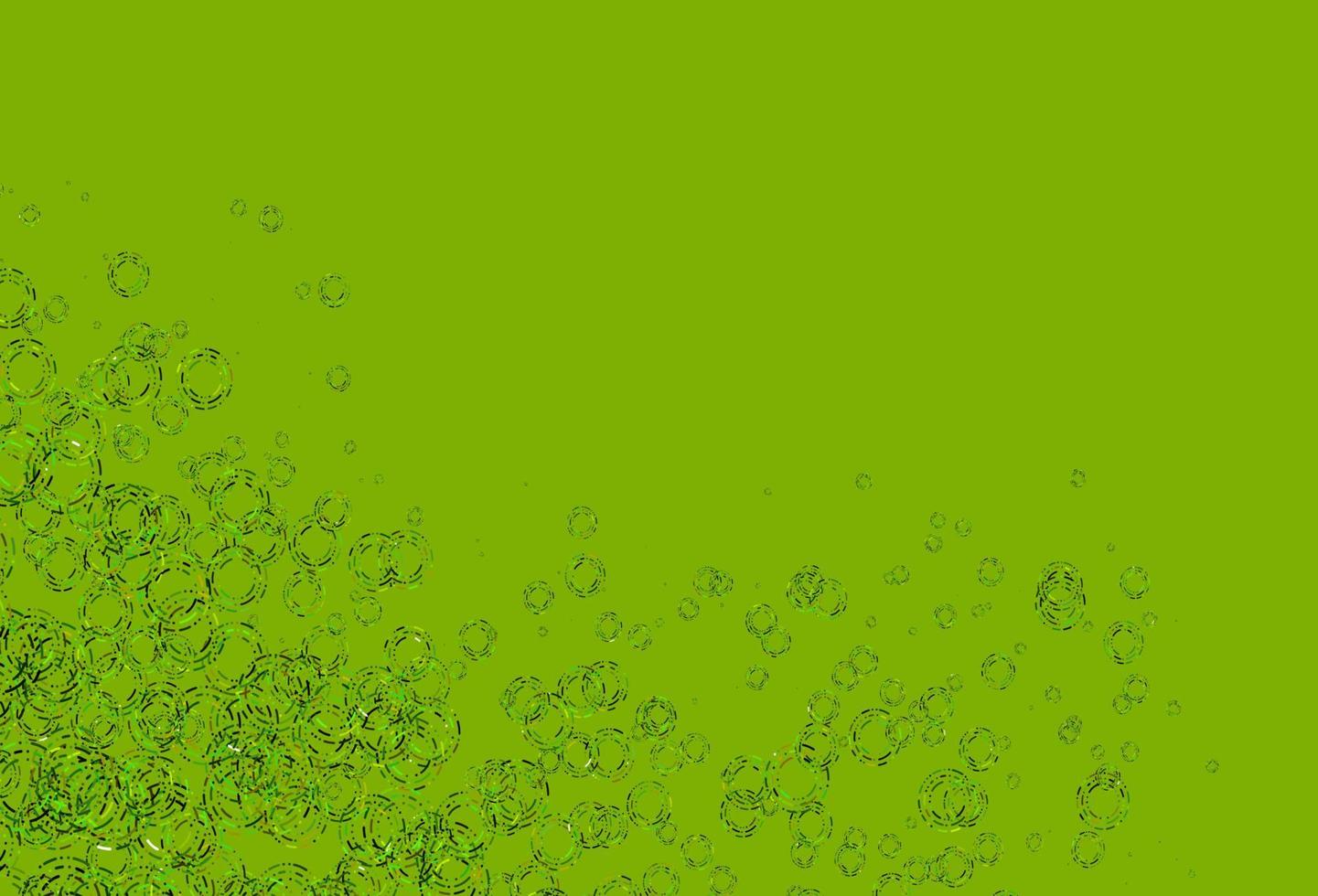 ljusgrön, gul vektorbakgrund med prickar. vektor