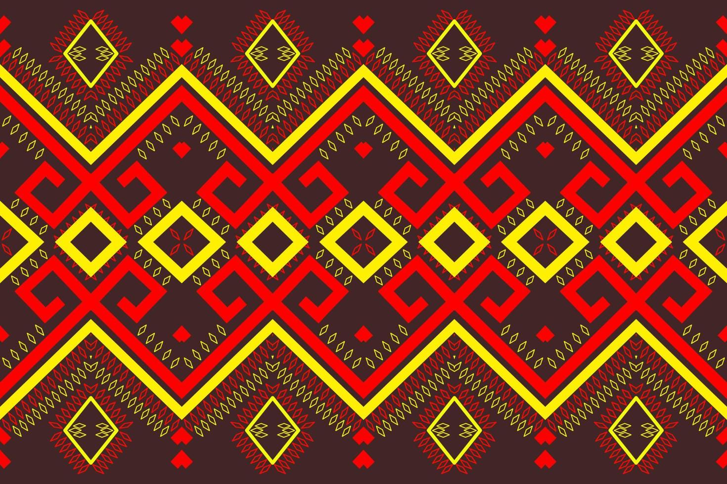 Nahtloses Muster des traditionellen geometrischen ethnischen Gewebes vektor