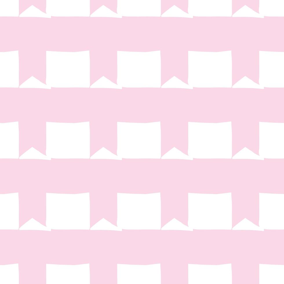 Vektor nahtlose Textur Hintergrundmuster. handgezeichnete, rosa, weiße Farben.