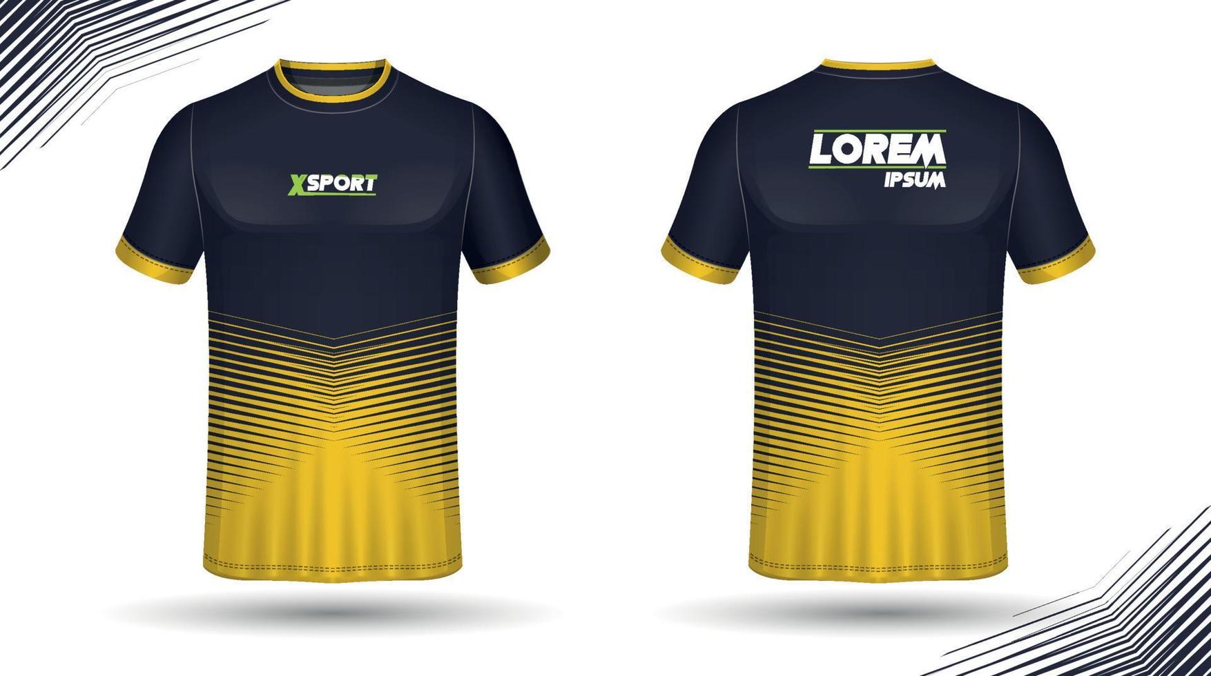 fotboll jersey design för sublimering, sport t skjorta design vektor