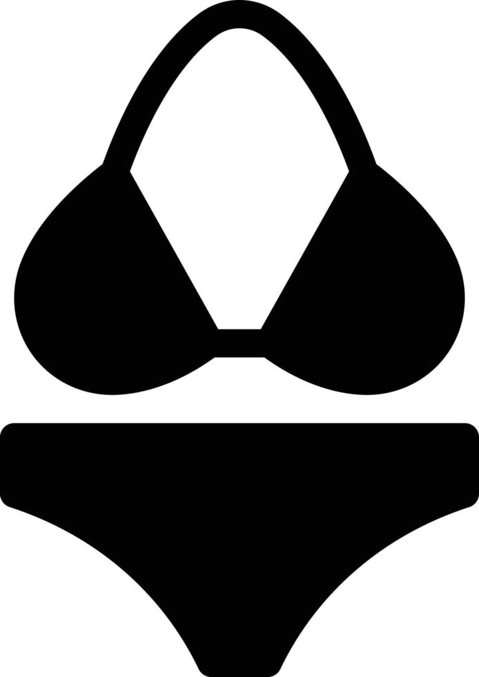 bikini vektor illustration på en bakgrund.premium kvalitet symbols.vector ikoner för begrepp och grafisk design.