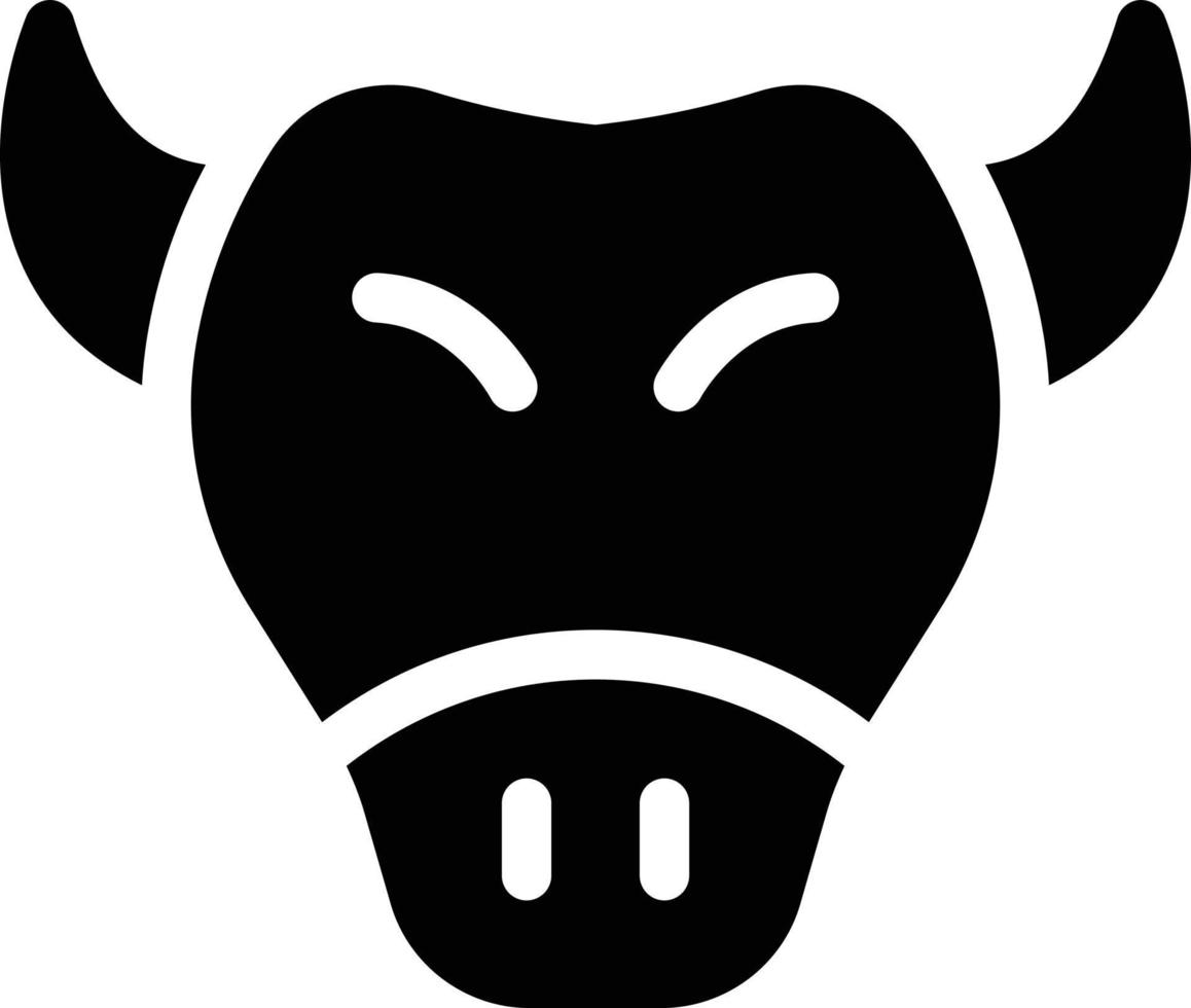 bull vektor illustration på en bakgrund. premium kvalitet symbols.vector ikoner för koncept och grafisk design.