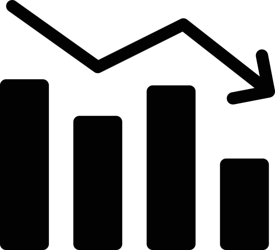 Graf ner vektor illustration på en bakgrund.premium kvalitet symbols.vector ikoner för begrepp och grafisk design.