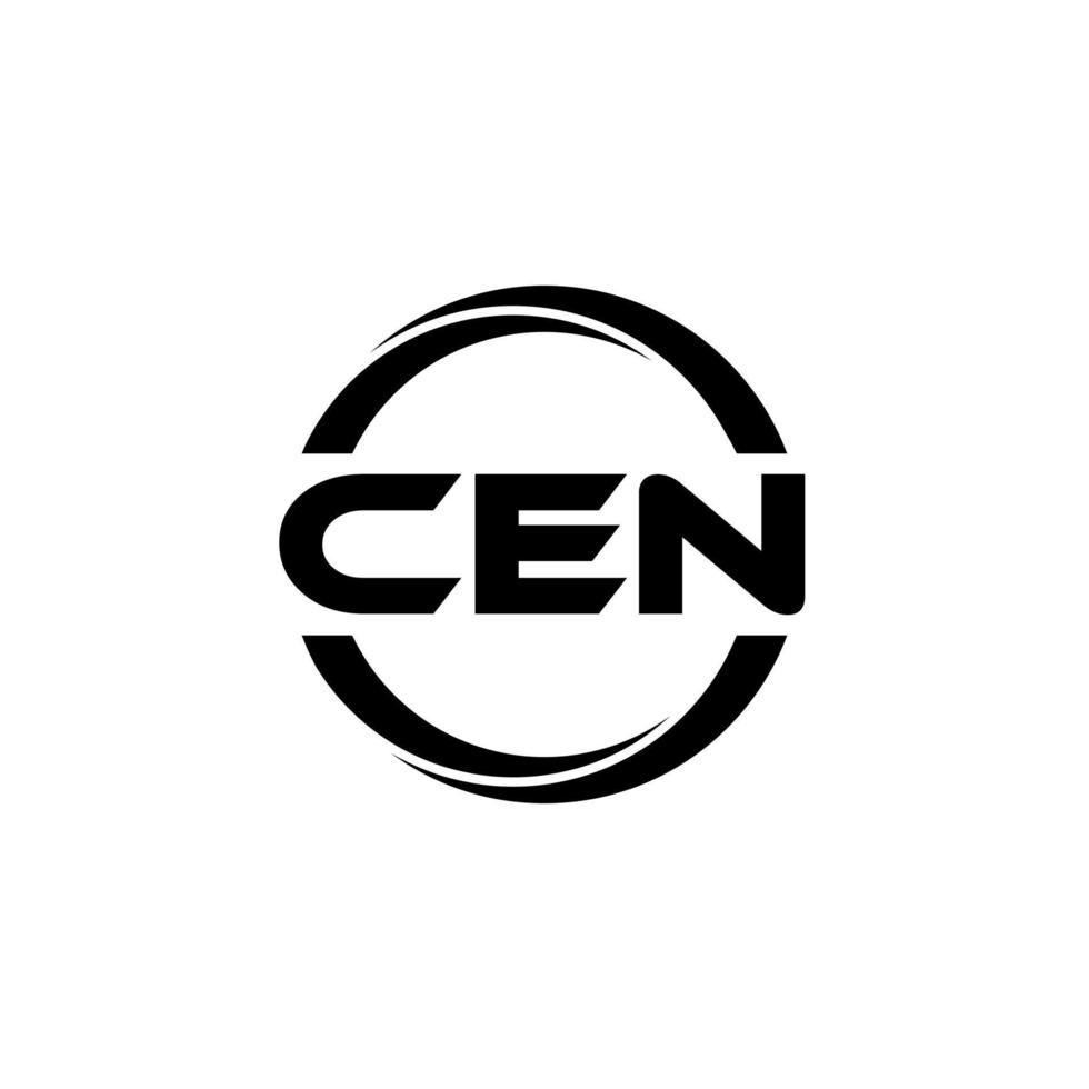cn-Brief-Logo-Design in Abbildung. Vektorlogo, Kalligrafie-Designs für Logo, Poster, Einladung usw. vektor