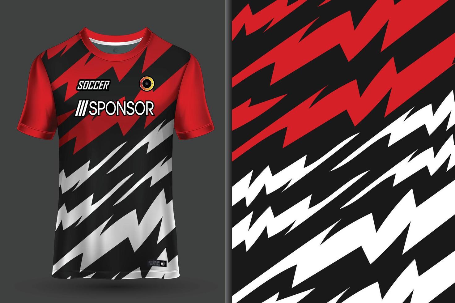 Sport-Trikot-Design für Sublimation vektor