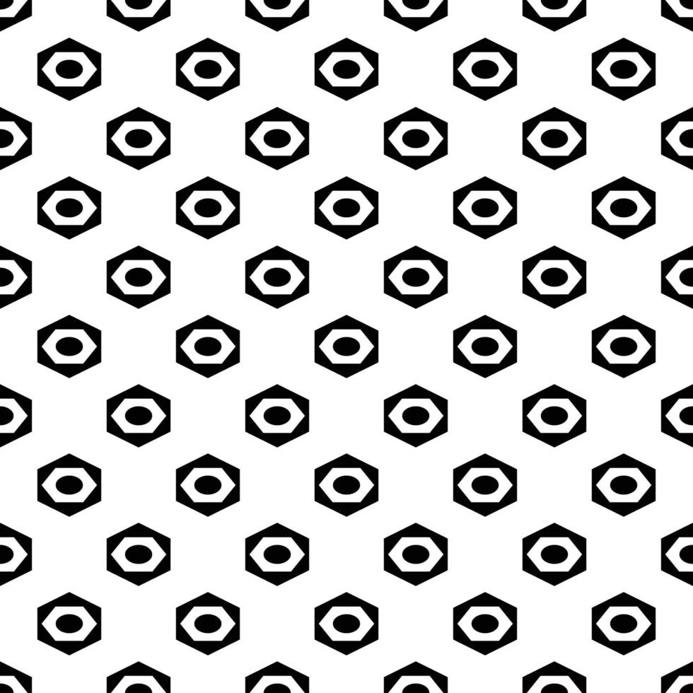 svart och vit mönster.vektor sömlös mönster. modern eleganta abstrakt textur. upprepa geometrisk element vektor