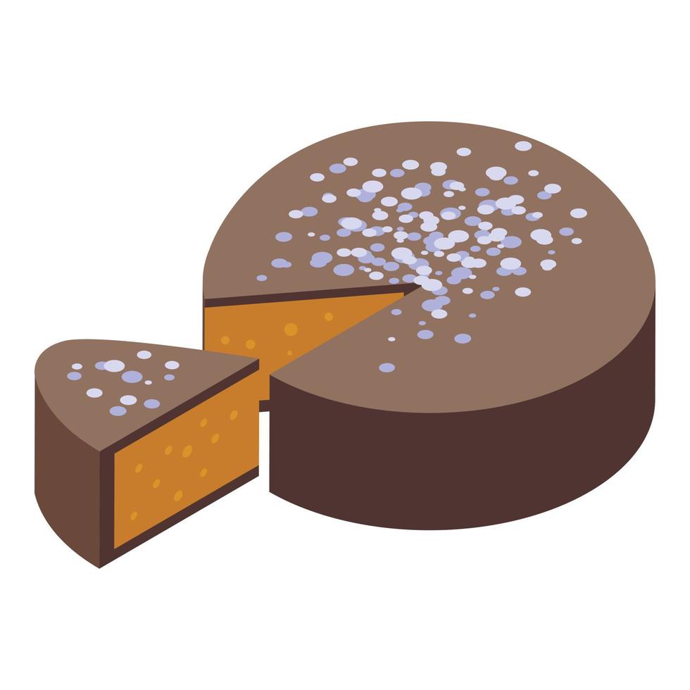 kakao panettone ikon isometrisk vektor. ljuv mat vektor