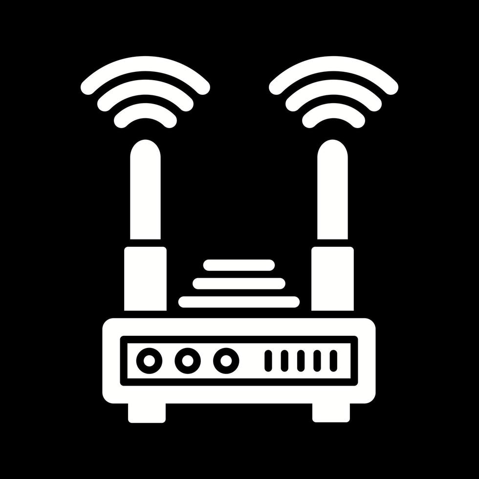 Router-Vektor-Symbol vektor