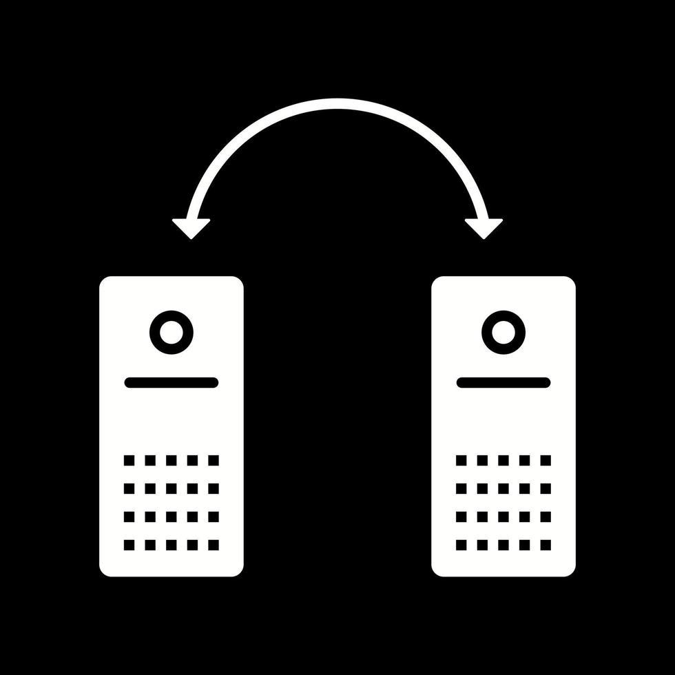 Einzigartiges Vektorsymbol für verbundene Systeme vektor