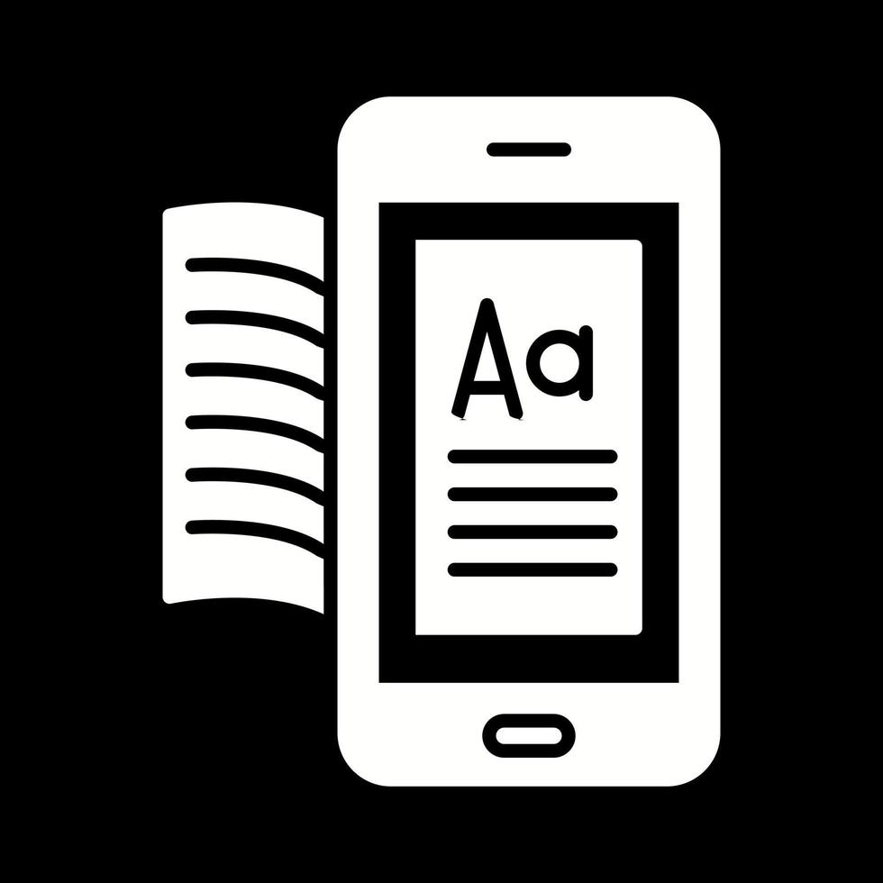 E-Book-Vektorsymbol vektor