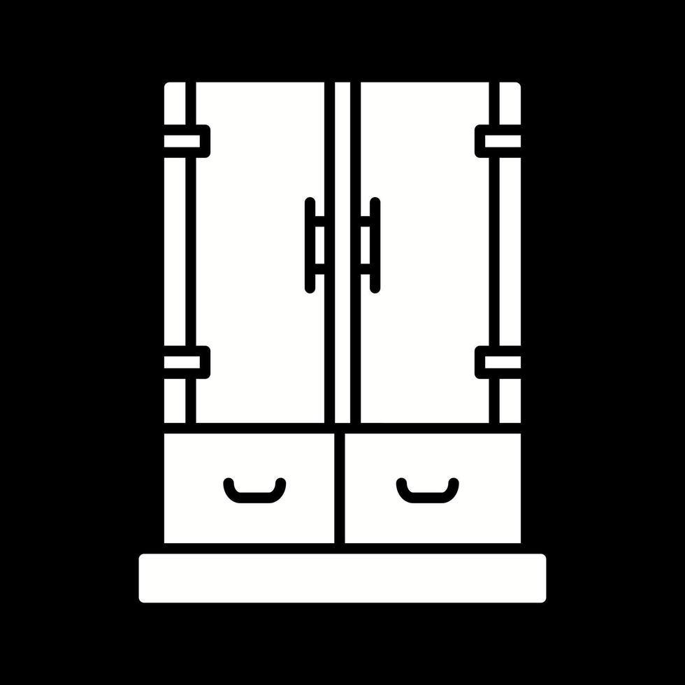 Vektorsymbol für Schrankschubladen vektor
