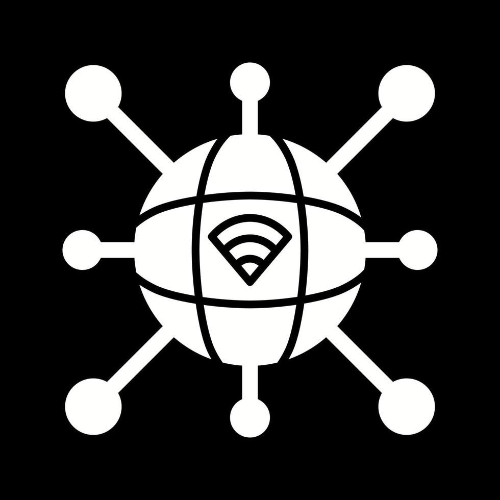 Internet-Vektor-Symbol vektor