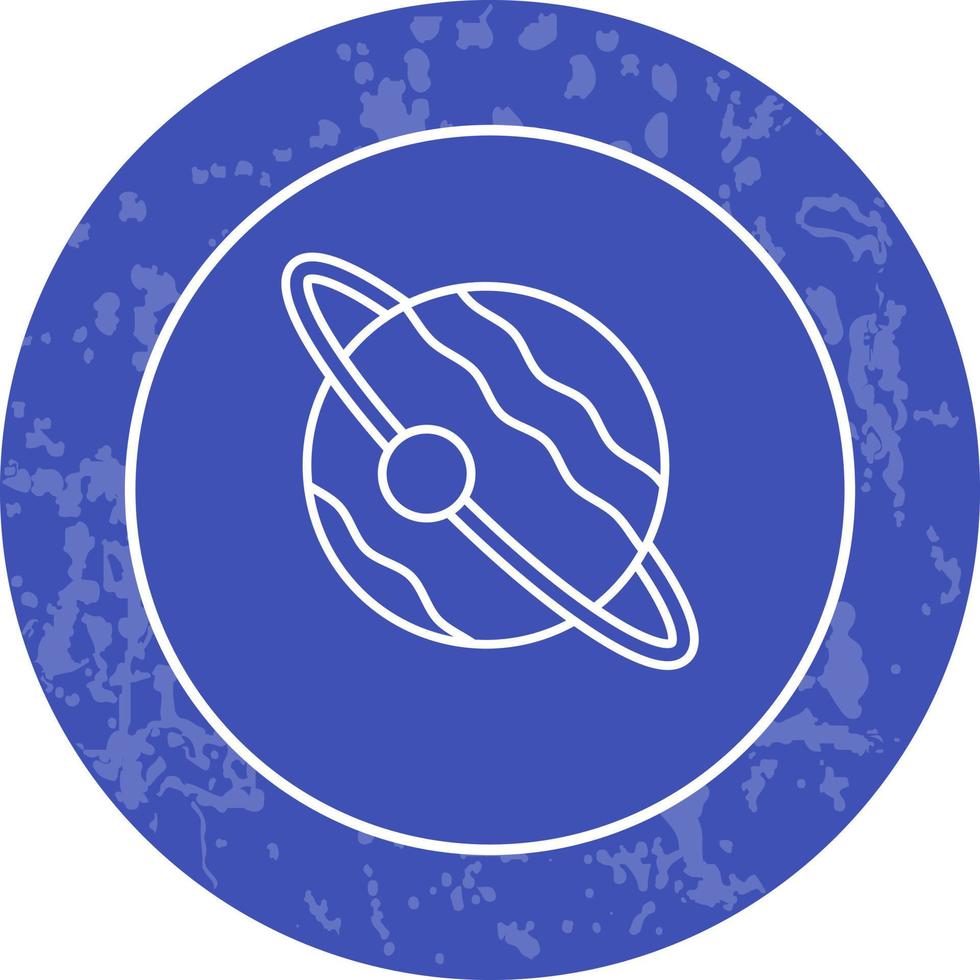 Planet-Vektor-Symbol vektor