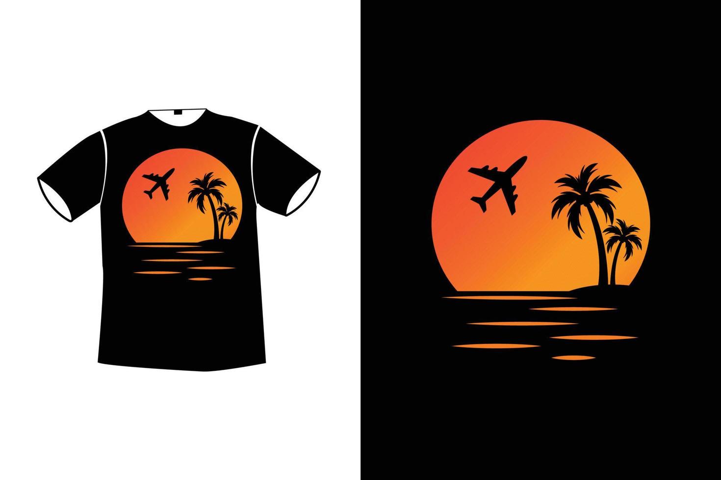 retro årgång t-shirt design vektor